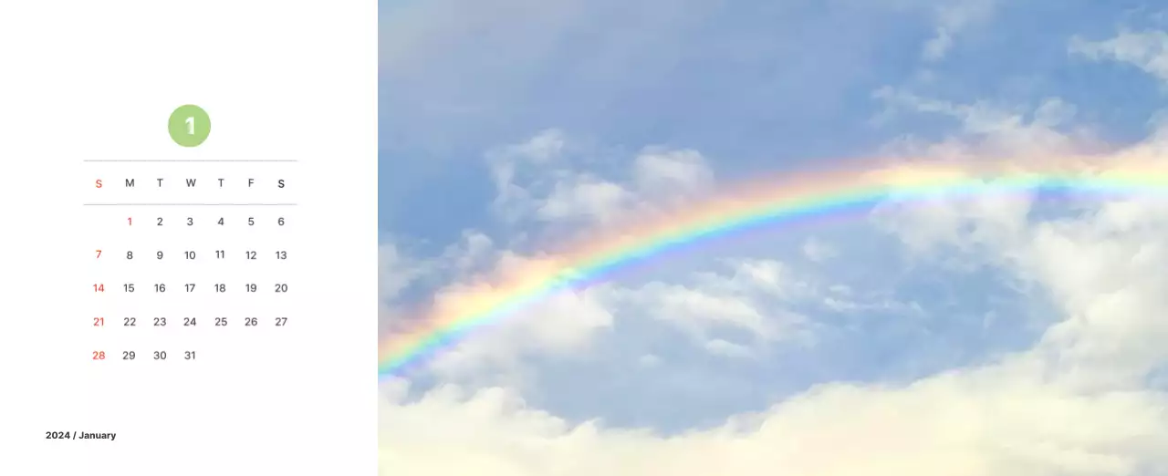 Warm, pastel-colored landscape photography