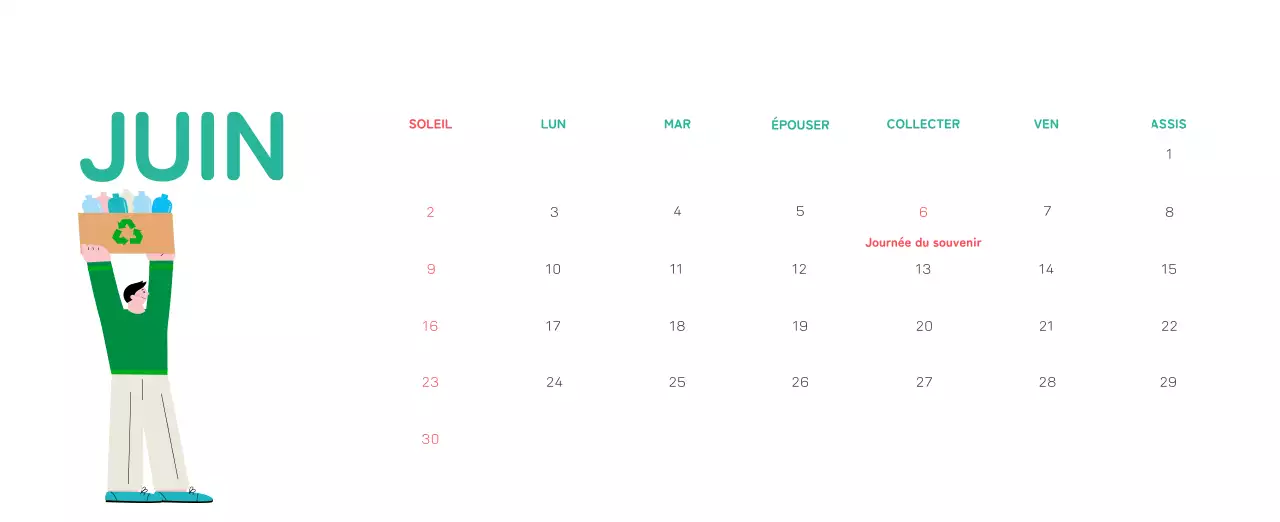Célébration des fêtes de fin d'année avec des illustrations colorées de l'homme et de la planète.