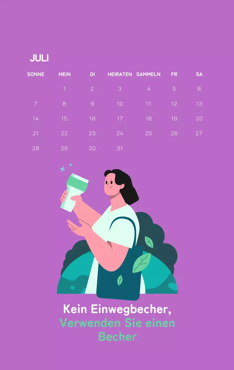 Mit farbenfrohen Illustrationen von Menschen und dem Planeten wird die Weihnachtszeit gefeiert.