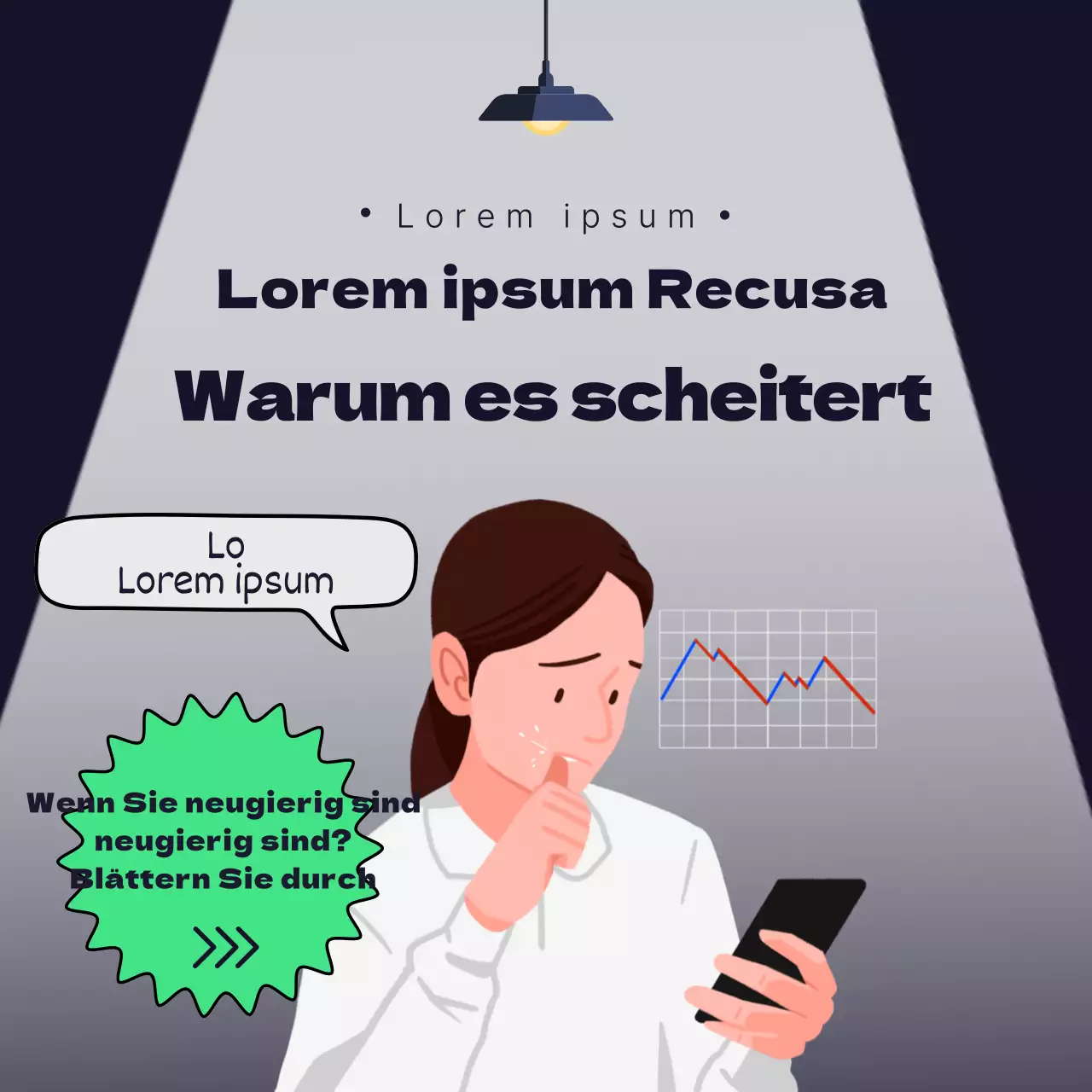 Trending Stock Posts in Grau und Marineblau