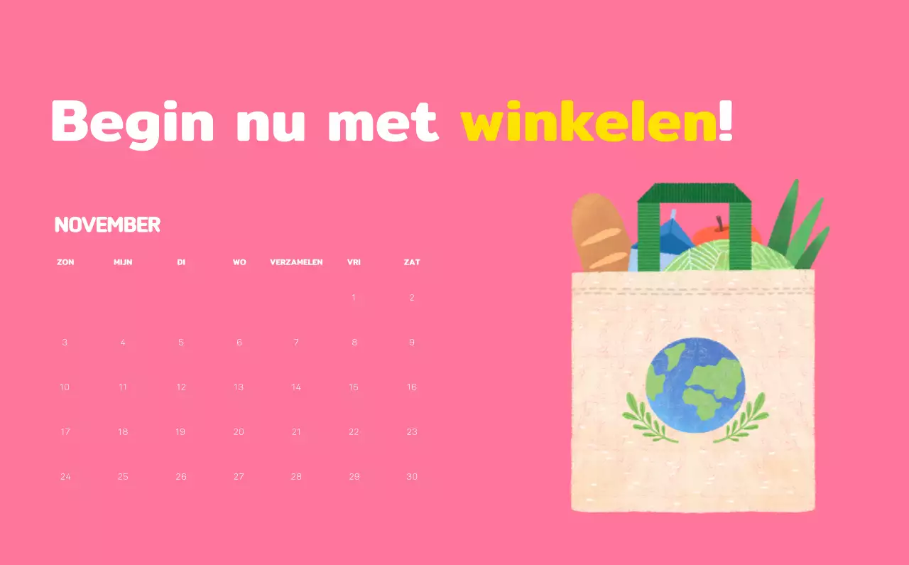 Vier de feestdagen met kleurrijke illustraties van mensen en de planeet.