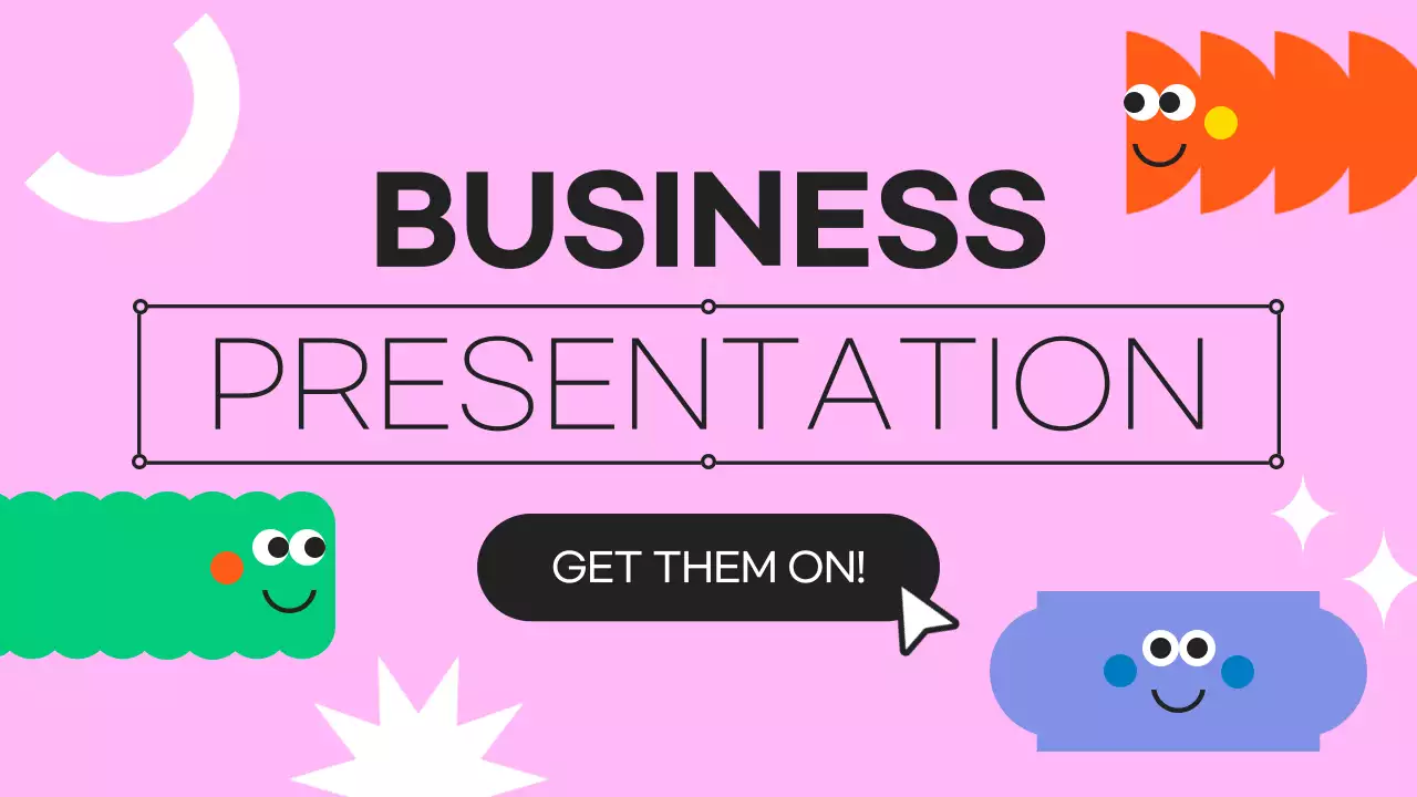 Pink Playful Business Presentation