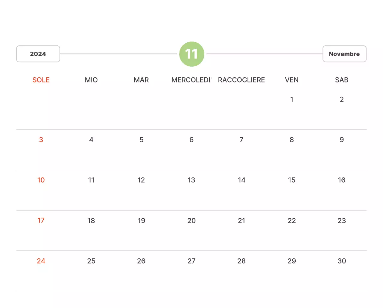 Calda fotografia di paesaggio con colori pastello