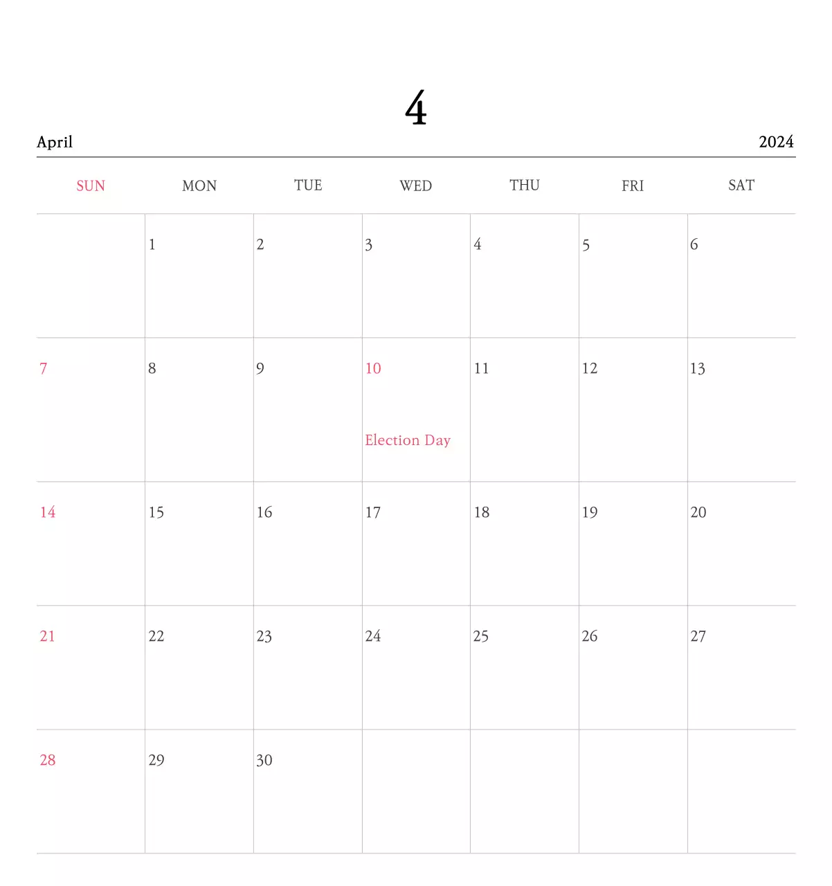 Church with cute illustrations in warm colors