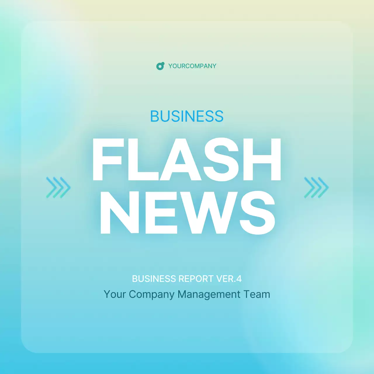 Blue Modern Business News Instagram Carousel
