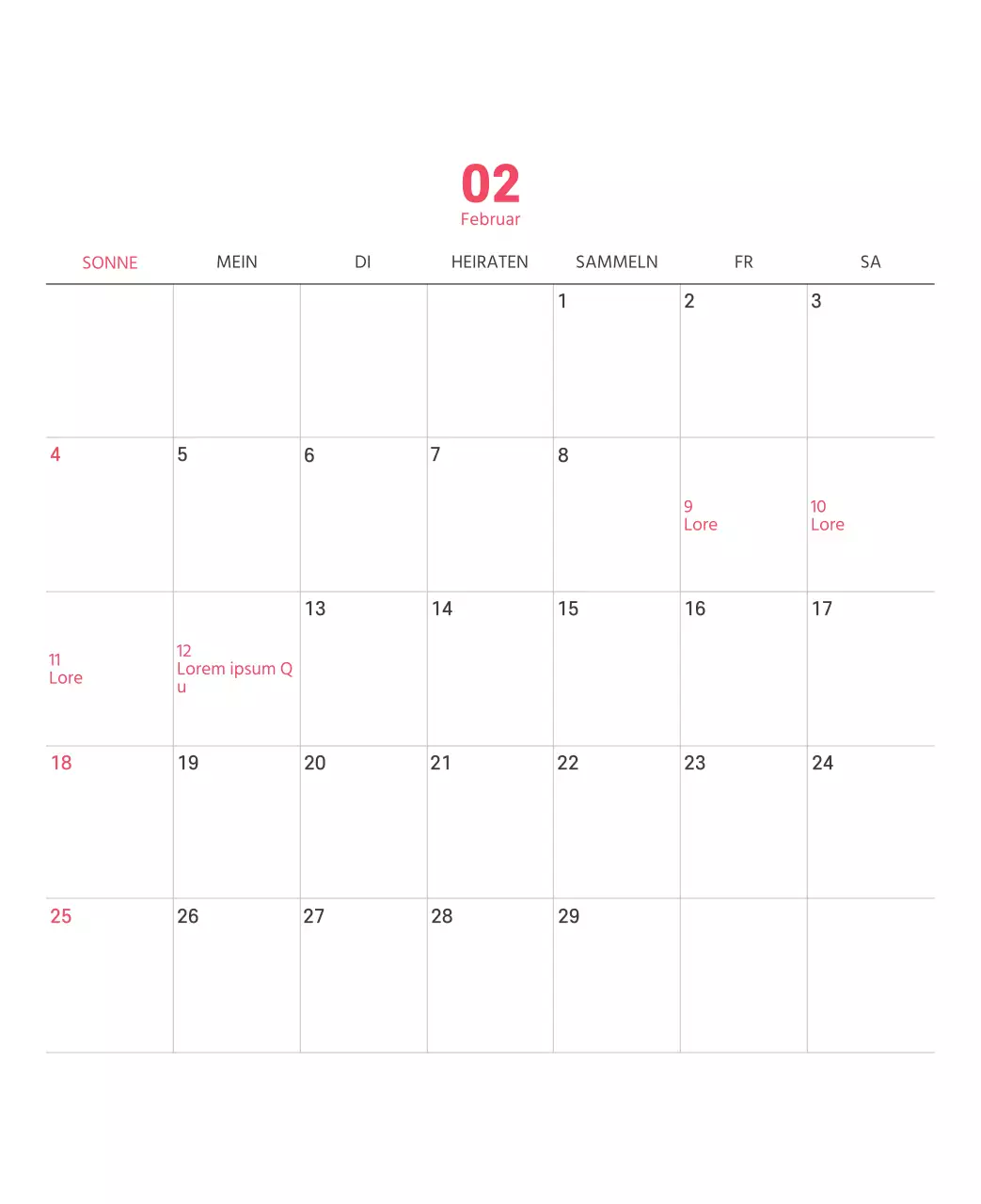 Saubere Linie Illustration auf einem lila Hintergrund