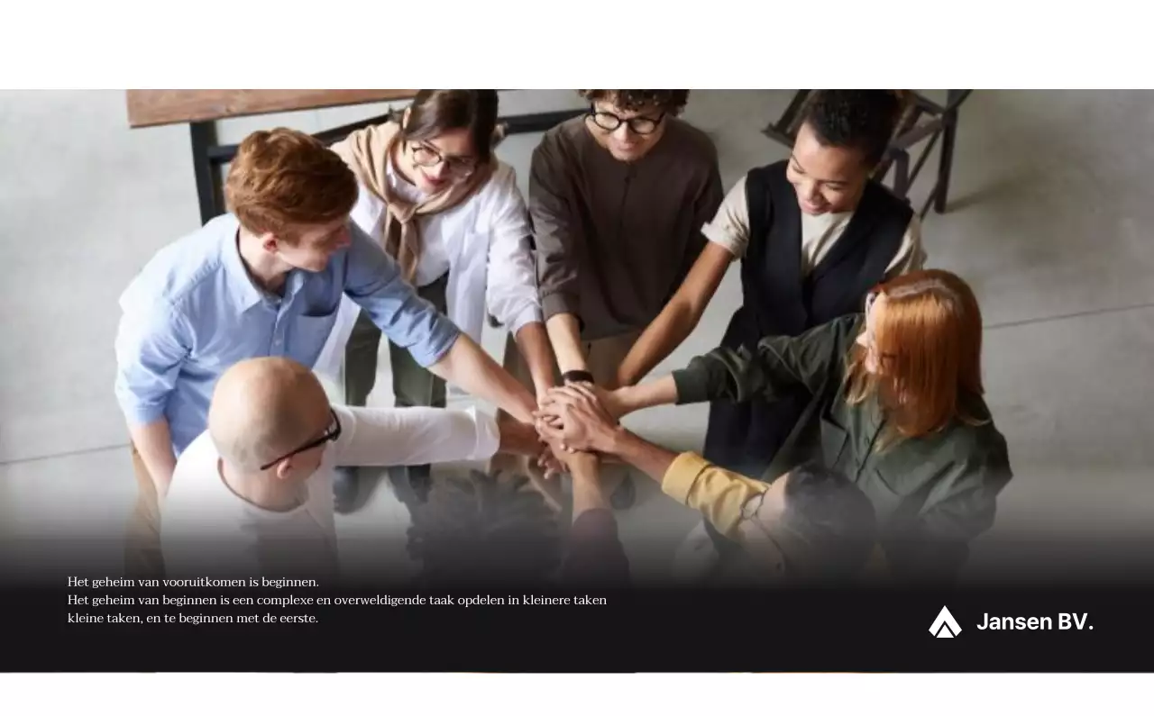 Een eenvoudige bedrijfskalender in grijs