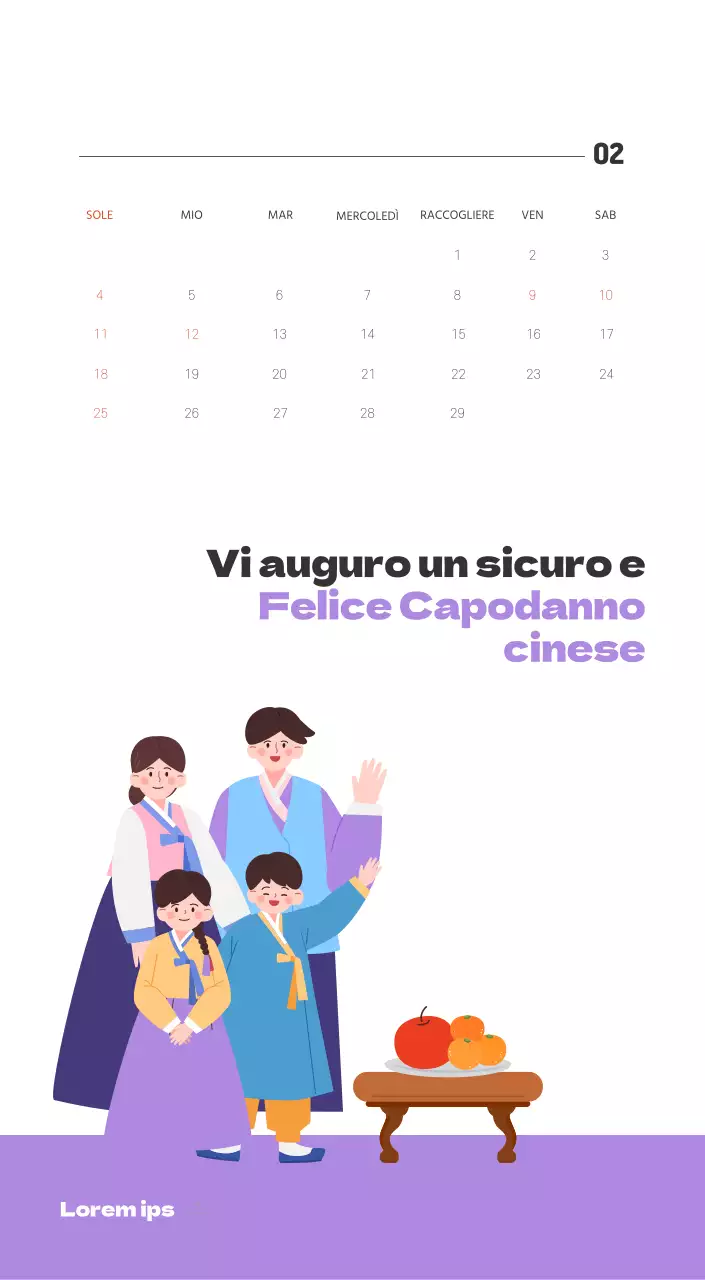 Un ospedale festivo con illustrazioni a tema salute e famiglia e accenti colorati