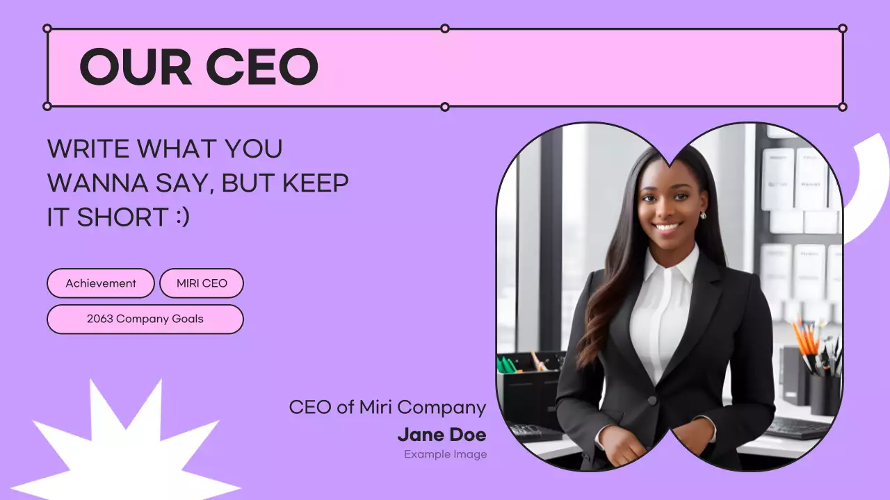 Pink Playful Business Presentation