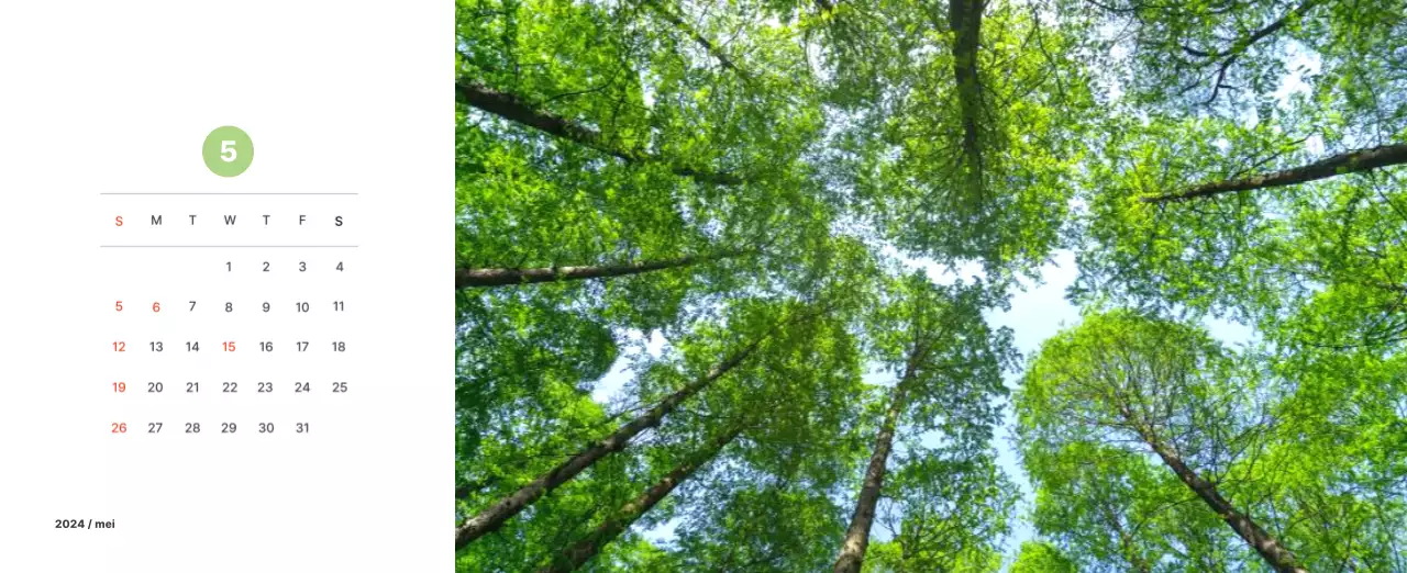 Warme landschapsfotografie in pastelkleuren