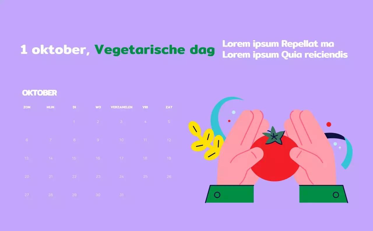 Vier de feestdagen met kleurrijke illustraties van mensen en de planeet.