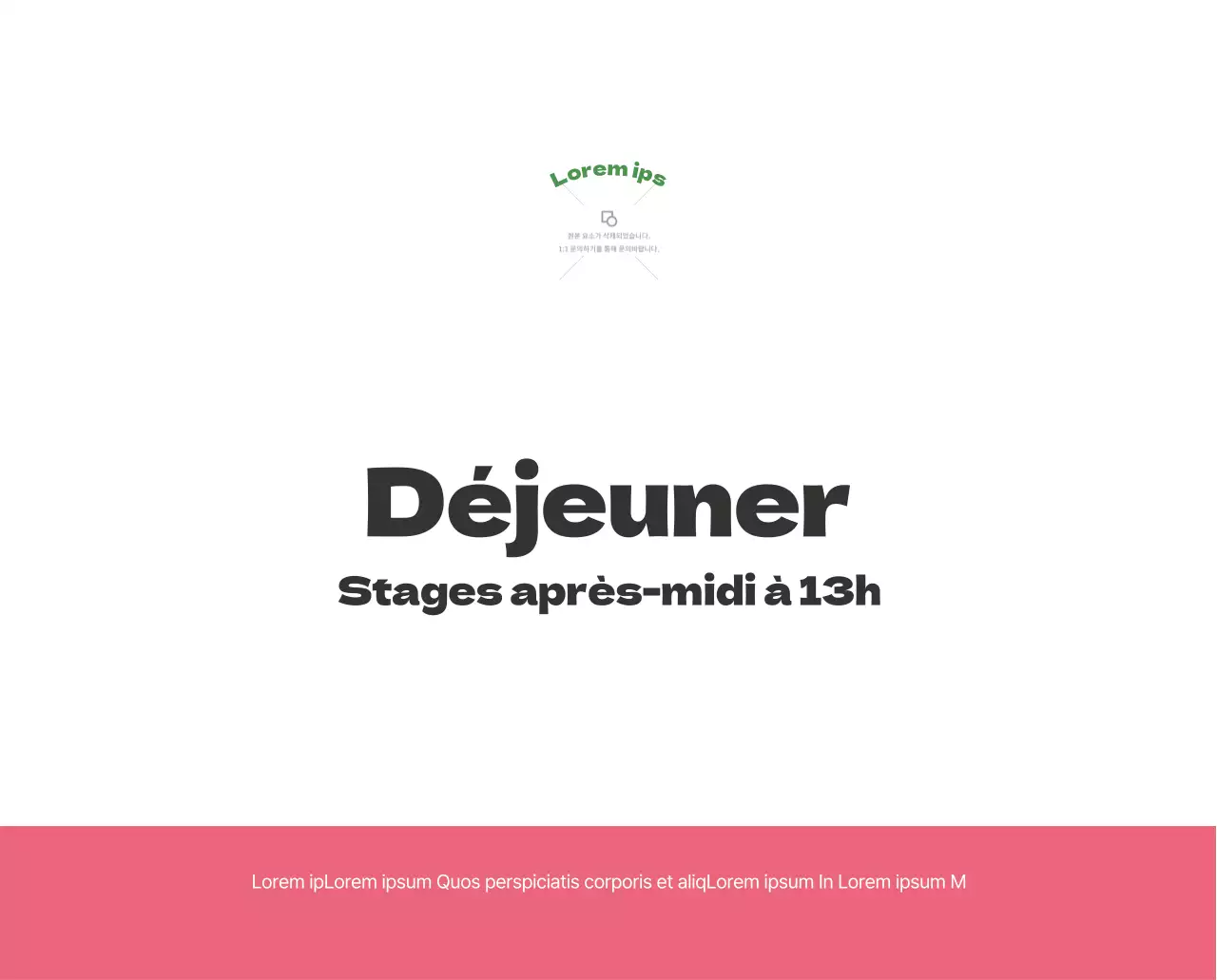 Un hôpital festif avec des illustrations sur le thème de la santé et de la famille et des accents colorés.