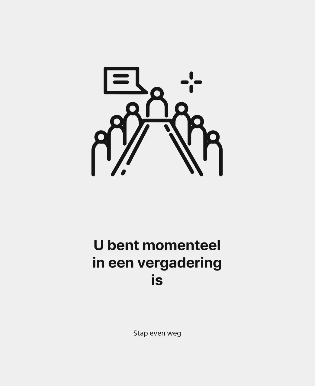 Een eenvoudige bedrijfskalender in grijs