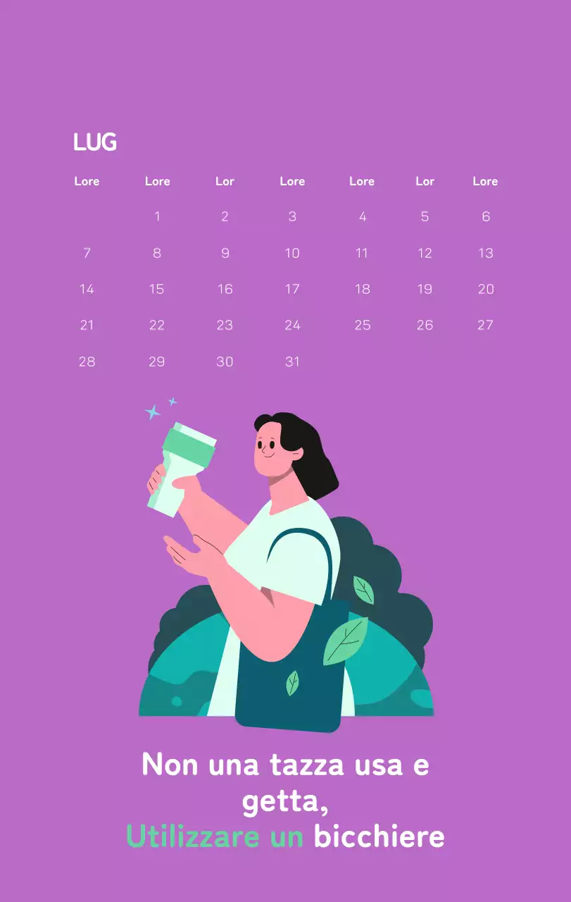 Celebrazione delle festività natalizie con illustrazioni colorate di persone e del pianeta.