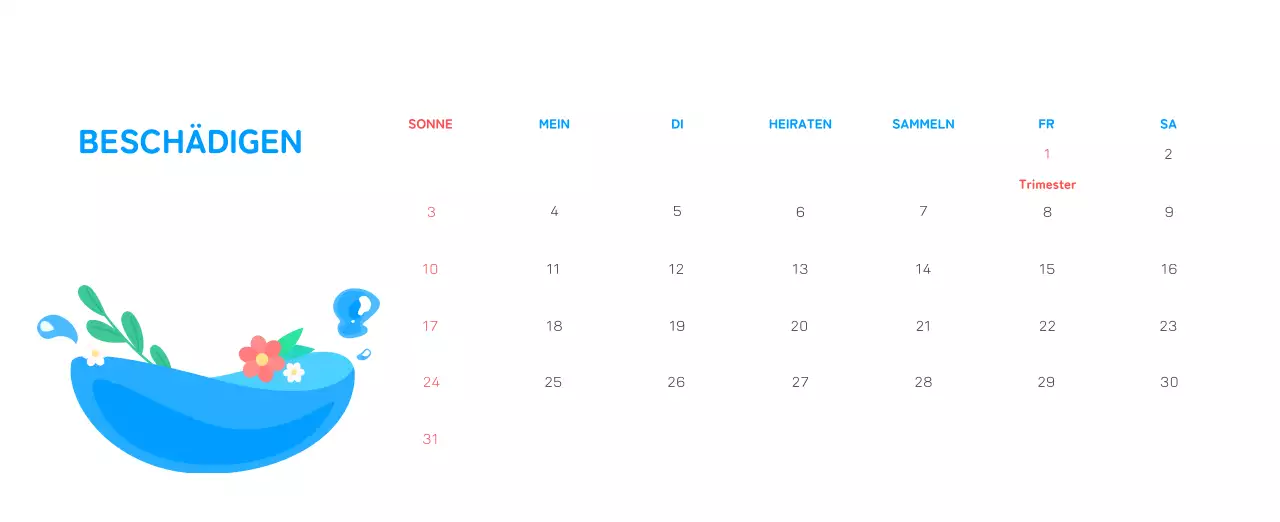 Mit farbenfrohen Illustrationen von Menschen und dem Planeten wird die Weihnachtszeit gefeiert.
