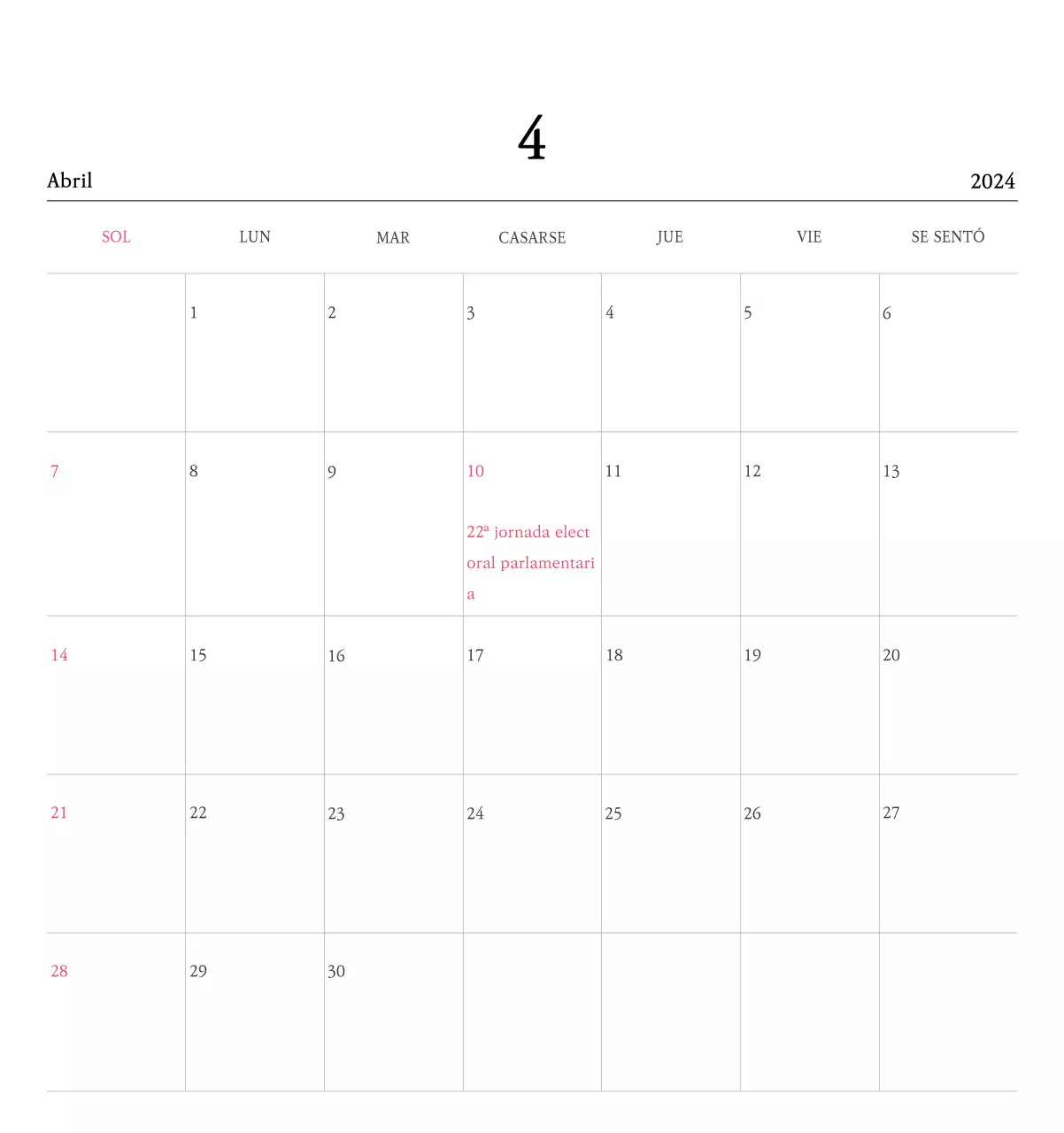 Iglesias con simpáticas ilustraciones en colores cálidos