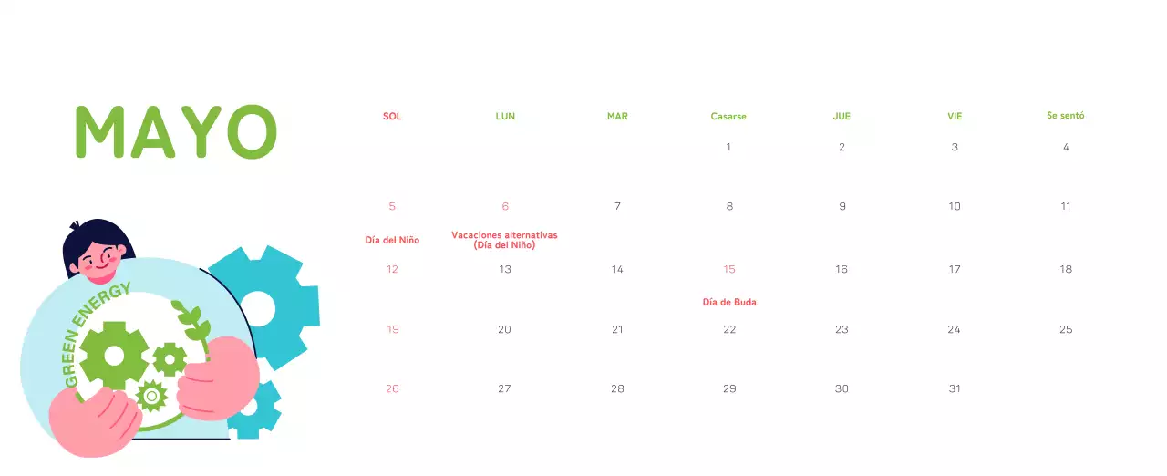 Celebra las fiestas navideñas con coloridas ilustraciones sobre las personas y el planeta.