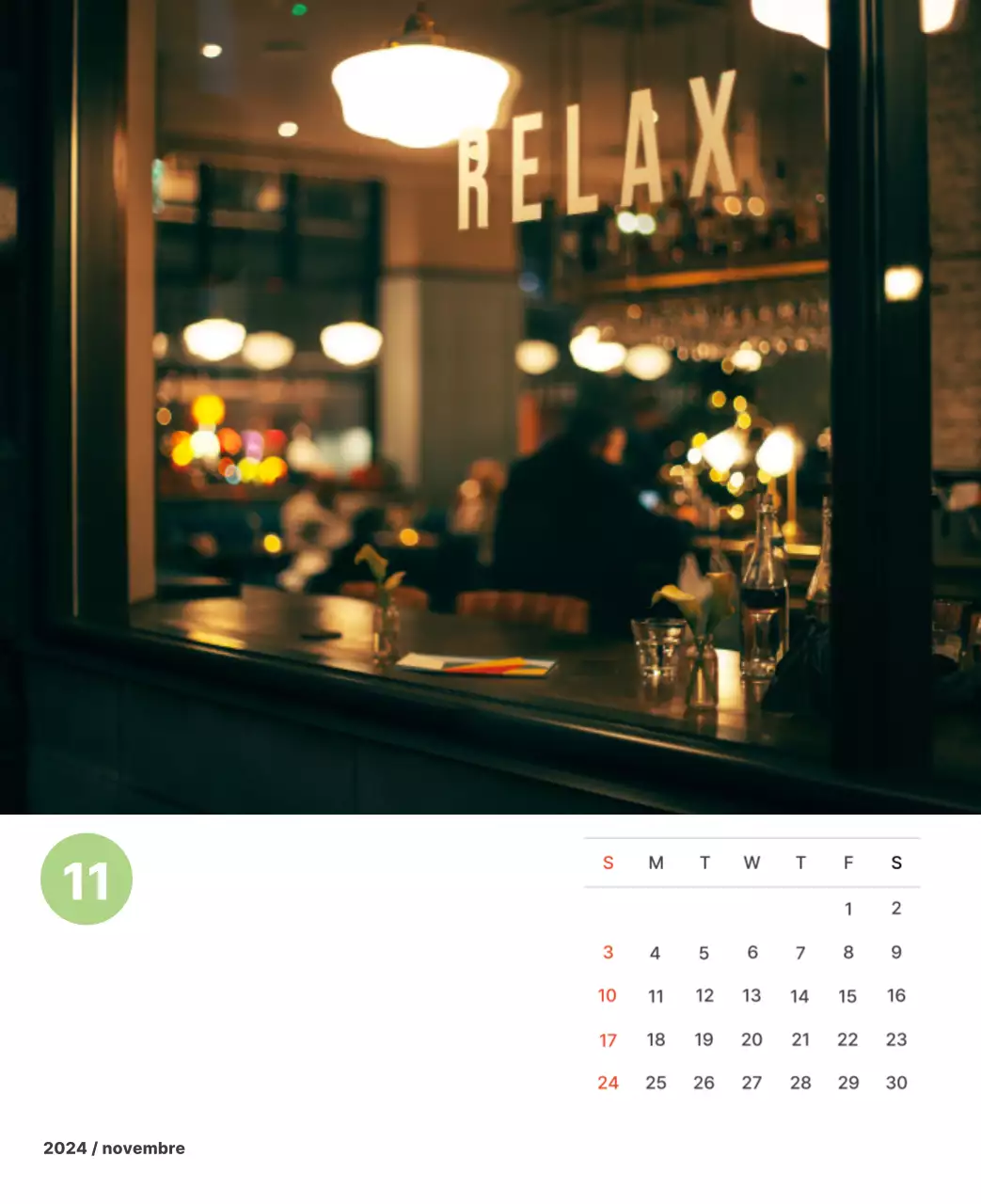 Calda fotografia di paesaggio con colori pastello