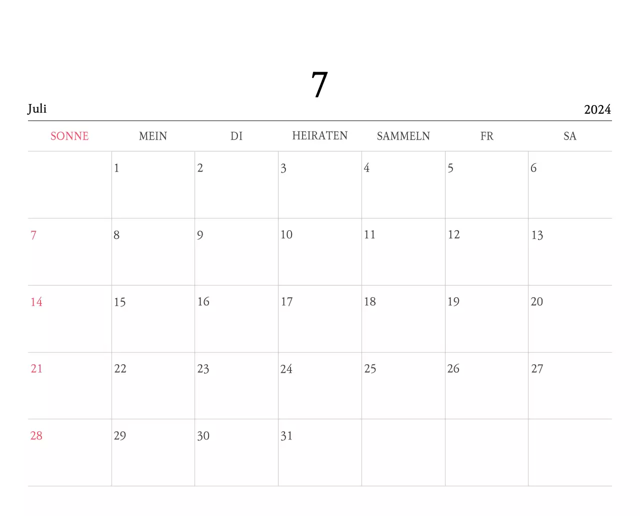 Kirchen mit niedlichen Illustrationen in warmen Farben