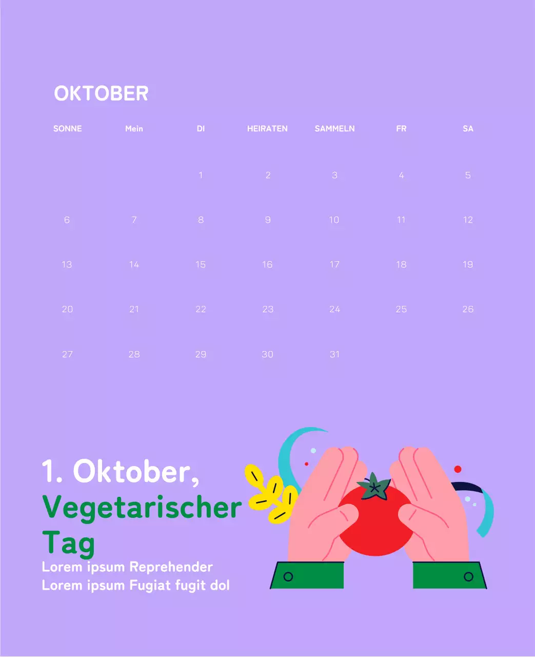 Eine soziale Stiftung, die die Weihnachtszeit mit farbenfrohen Illustrationen von Menschen und dem Planeten feiert.