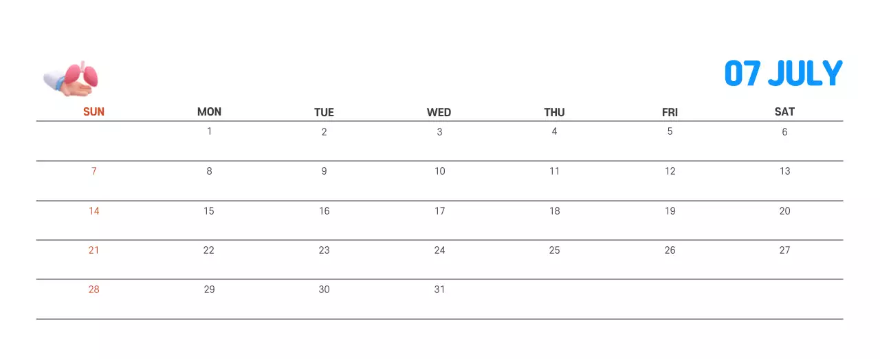 Holiday hospitals with cute illustrations and colorful accents related to health and family.