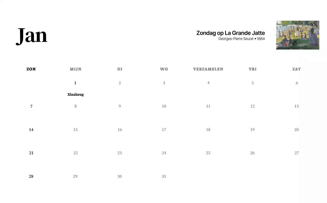 Een eenvoudig, klassiek meesterwerk in zwart en grijs