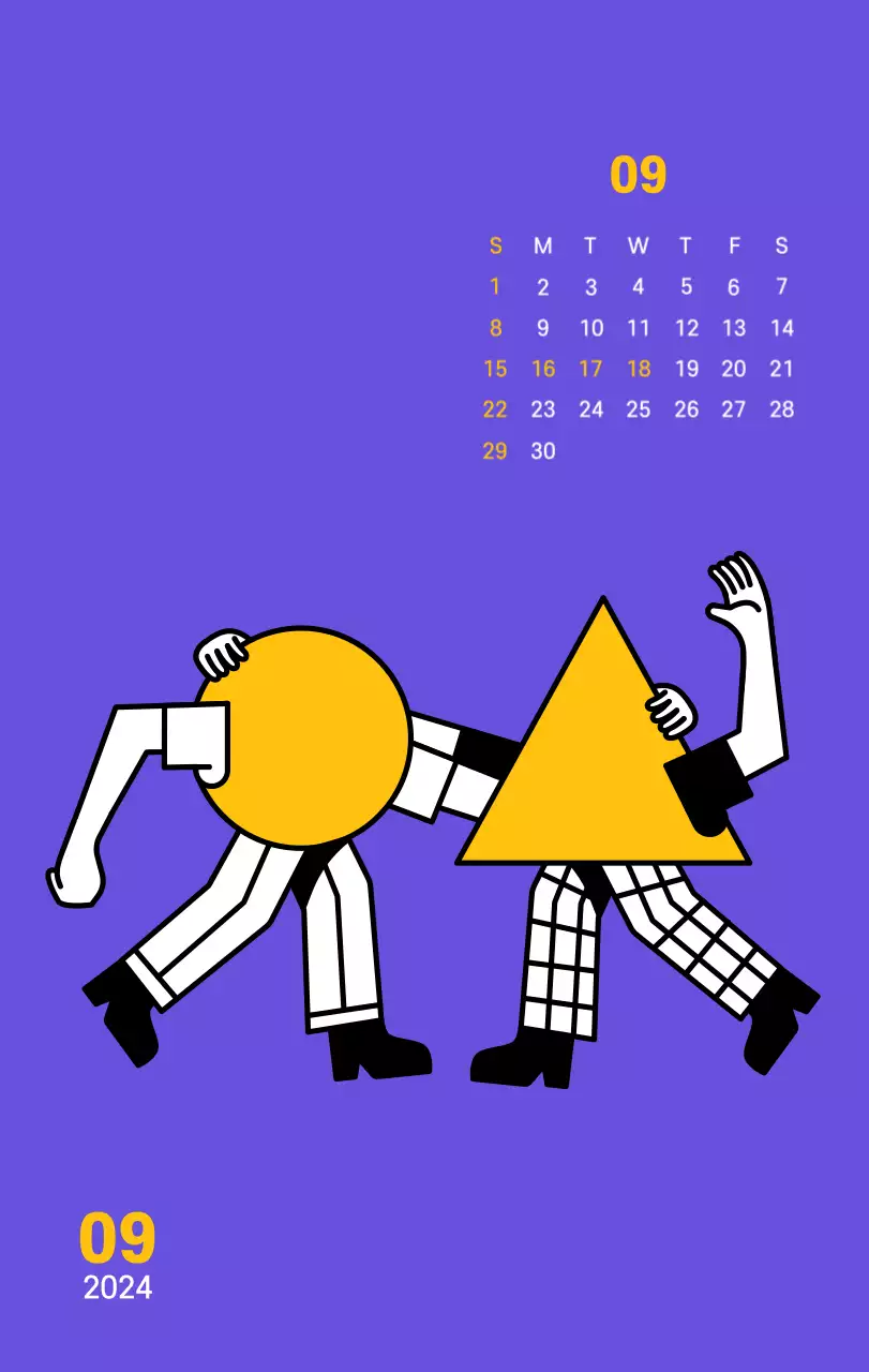 Zuivere lijnillustratie op paarse achtergrond