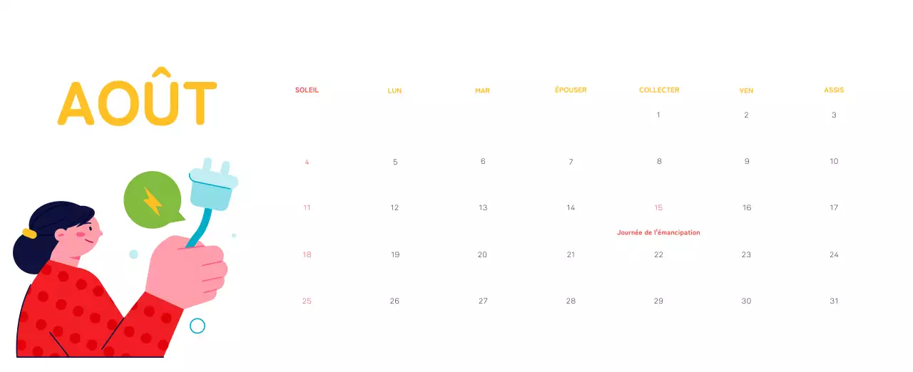 Célébration des fêtes de fin d'année avec des illustrations colorées de l'homme et de la planète.