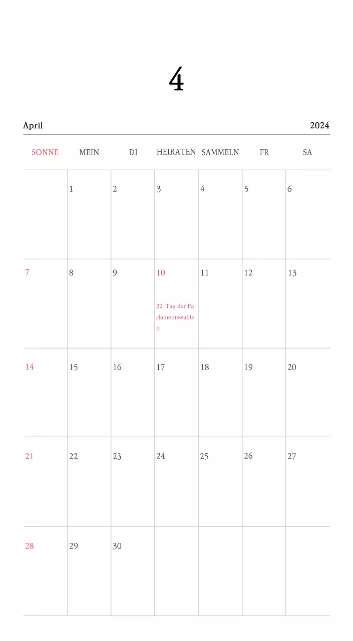 Kirchen mit niedlichen Illustrationen in warmen Farben