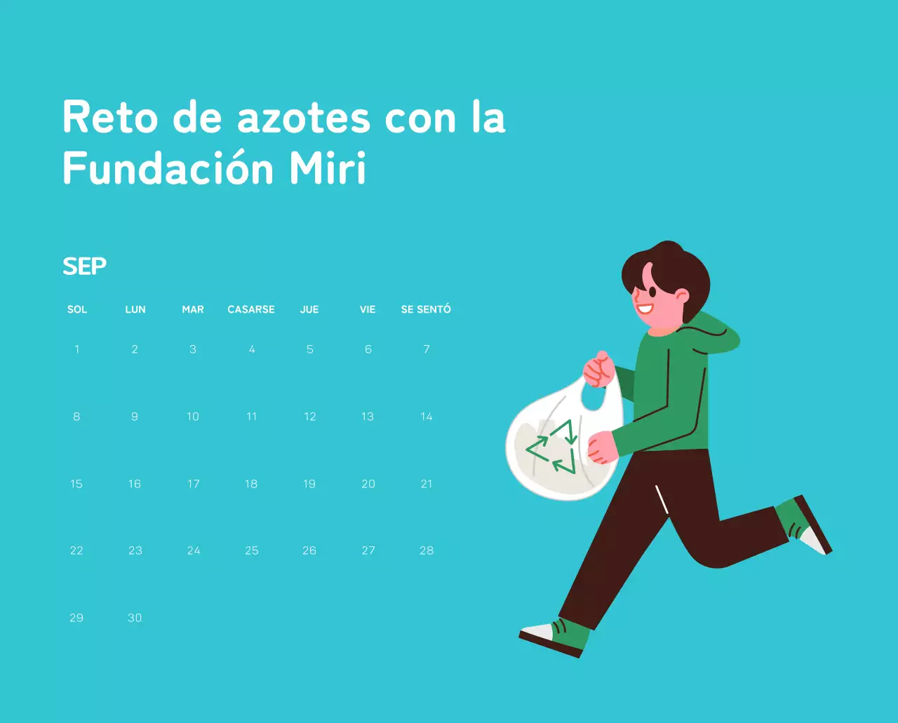 Celebra las fiestas navideñas con coloridas ilustraciones sobre las personas y el planeta.