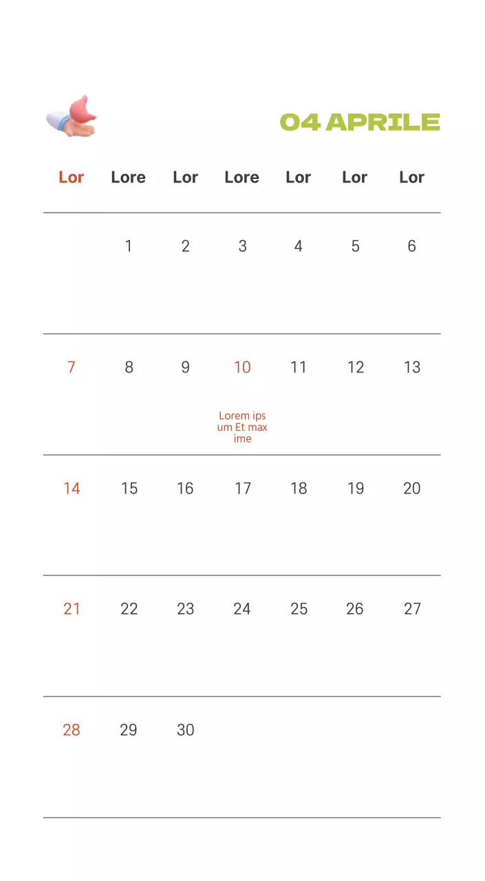 Un ospedale festivo con illustrazioni a tema salute e famiglia e accenti colorati