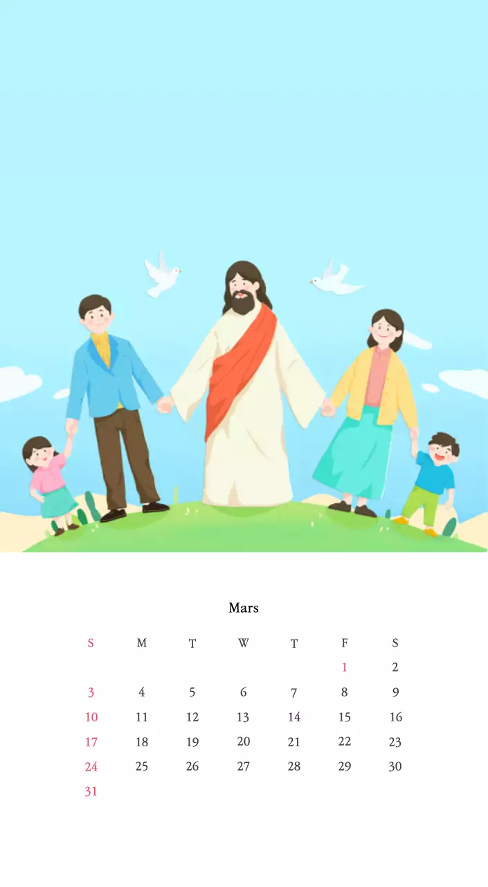 Des églises avec de jolies illustrations aux couleurs chaudes