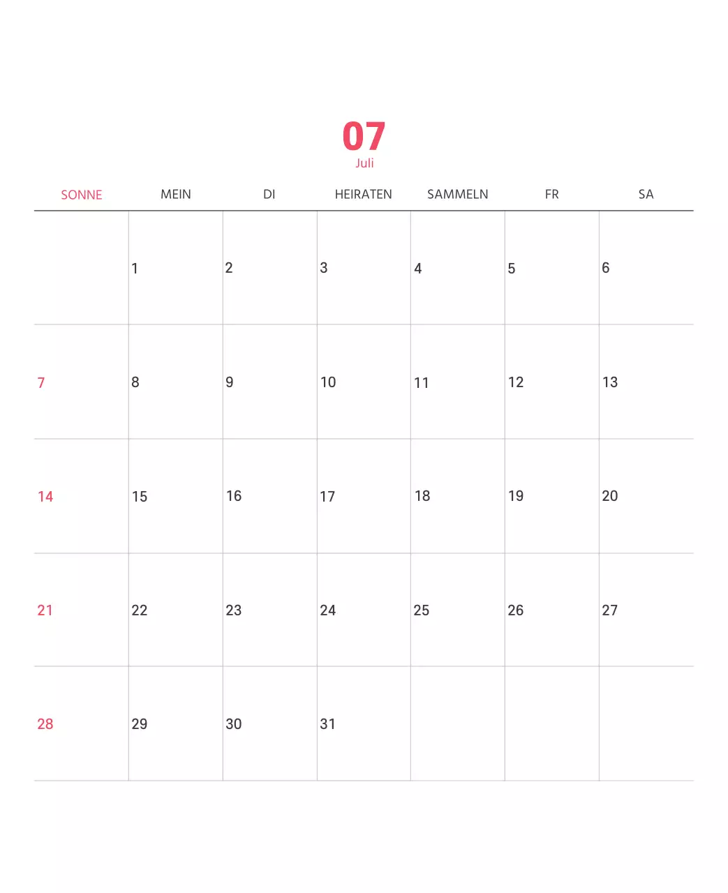 Saubere Linie Illustration auf einem lila Hintergrund