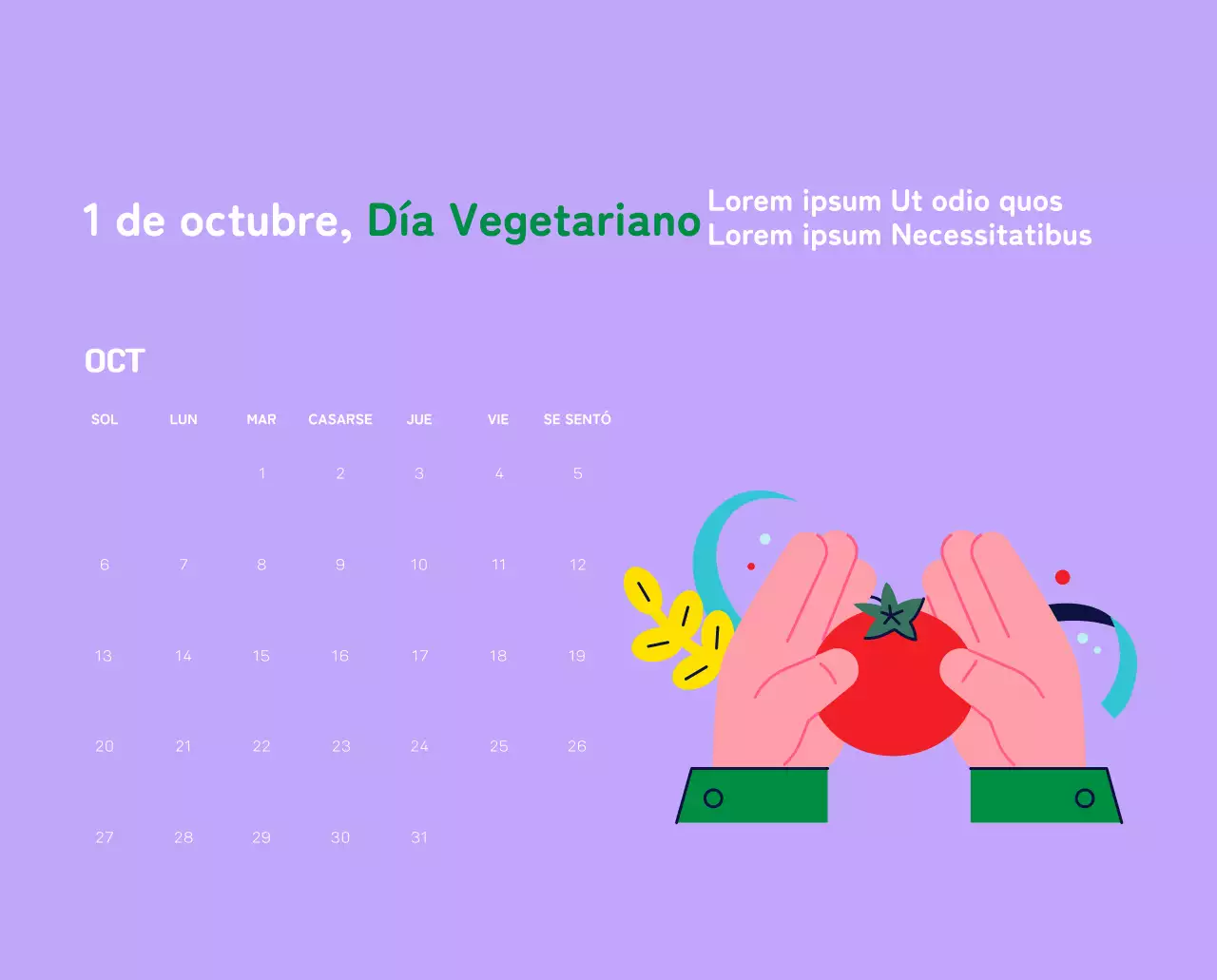 Celebra las fiestas navideñas con coloridas ilustraciones sobre las personas y el planeta.