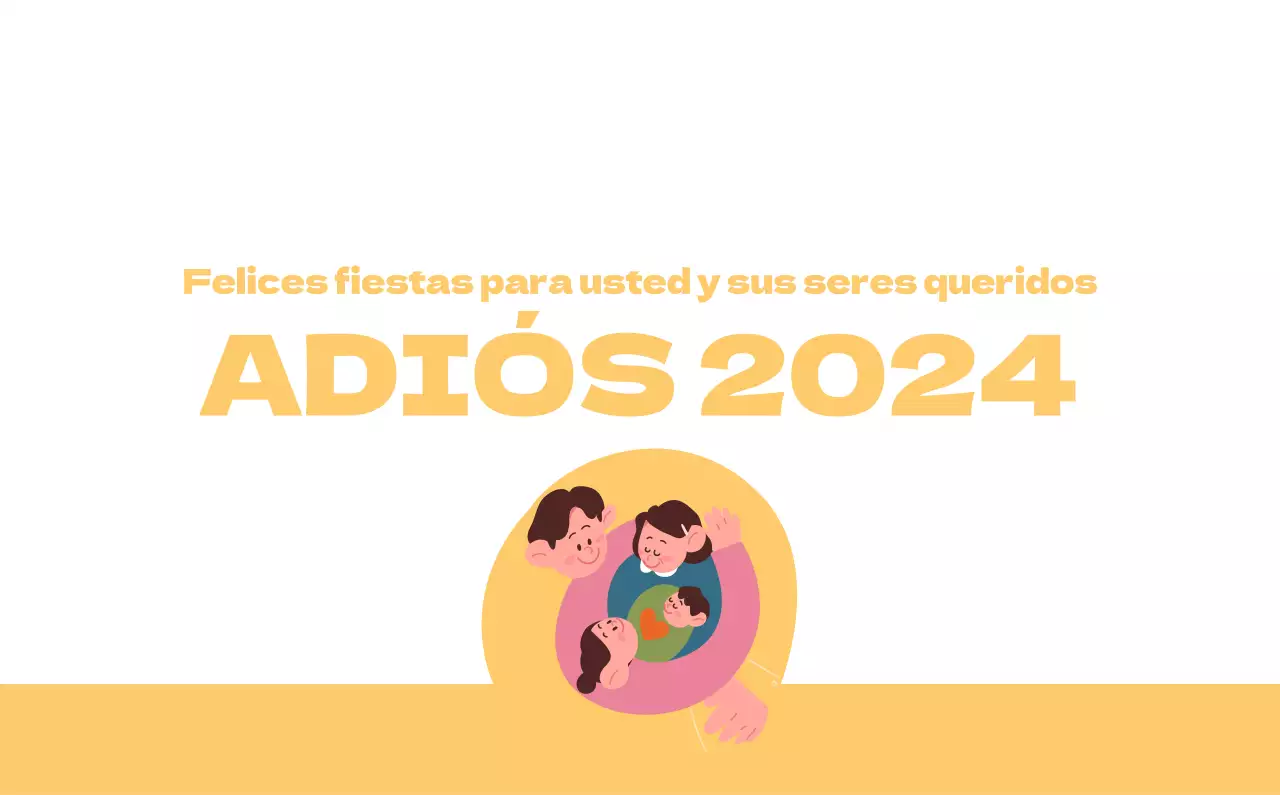 Un hospital festivo con ilustraciones de temática sanitaria y familiar y acentos de color