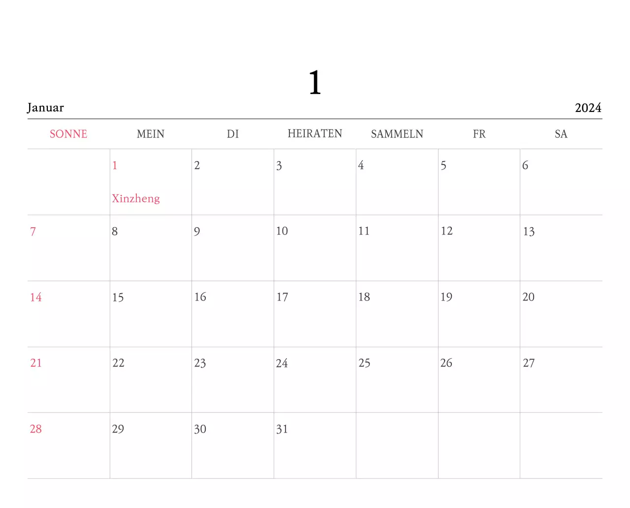 Kirchen mit niedlichen Illustrationen in warmen Farben