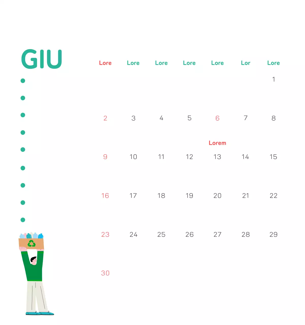 Celebrazione delle festività natalizie con illustrazioni colorate di persone e del pianeta.