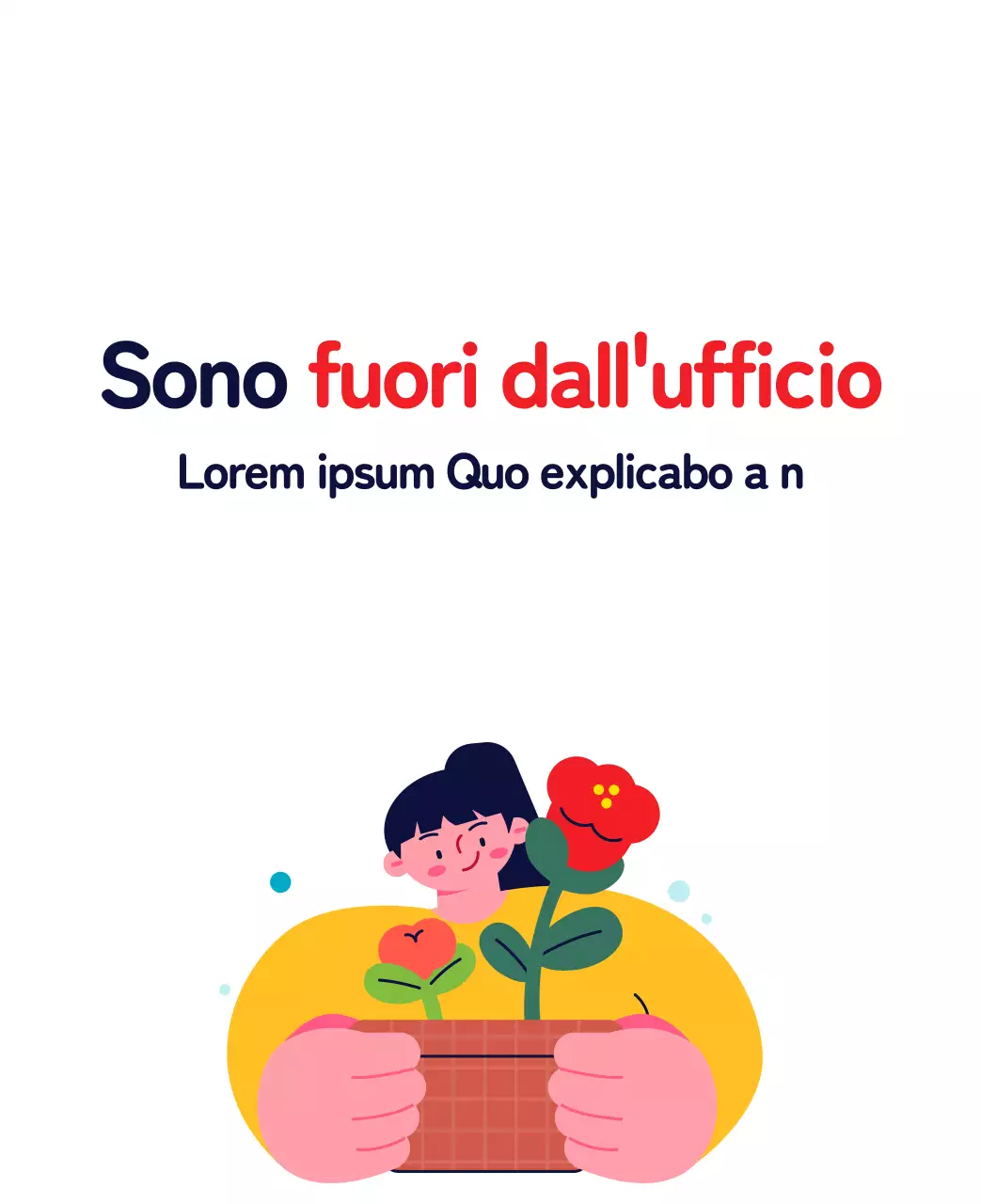 Una fondazione sociale che celebra le festività natalizie con illustrazioni colorate di persone e del pianeta.