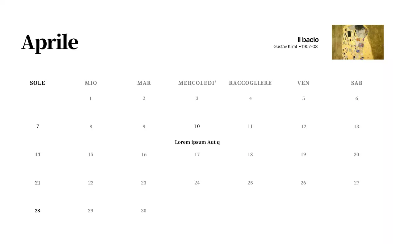 Un capolavoro semplice e classico in nero e grigio