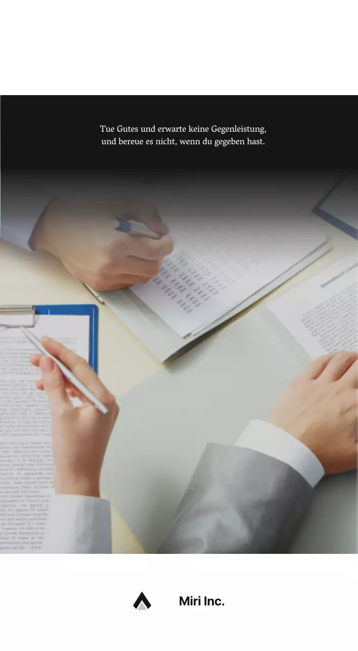 Ein einfacher Unternehmenskalender in Grau