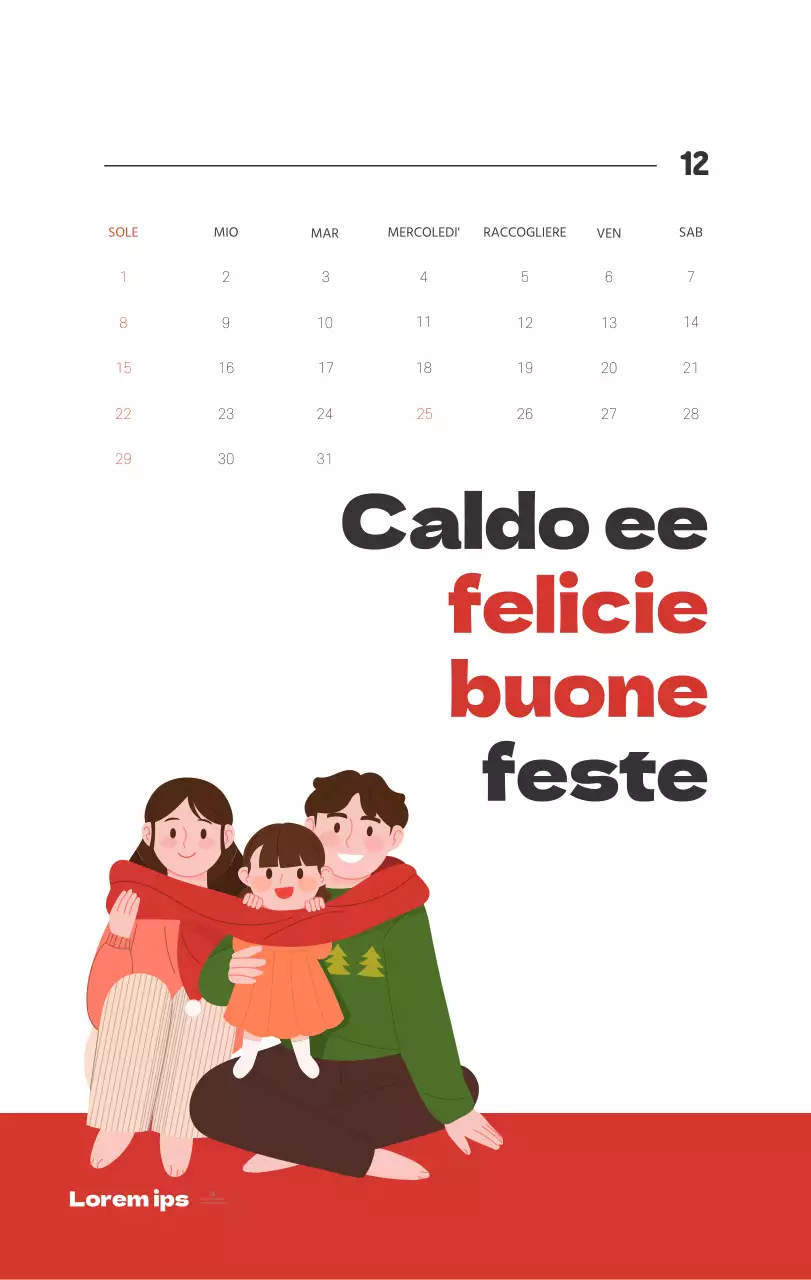 Un ospedale festivo con illustrazioni a tema salute e famiglia e accenti colorati