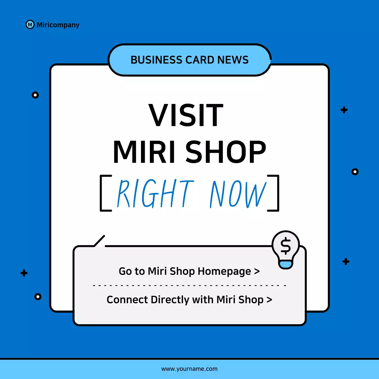 Blue Minimal Shopping Survey Instagram Carousel