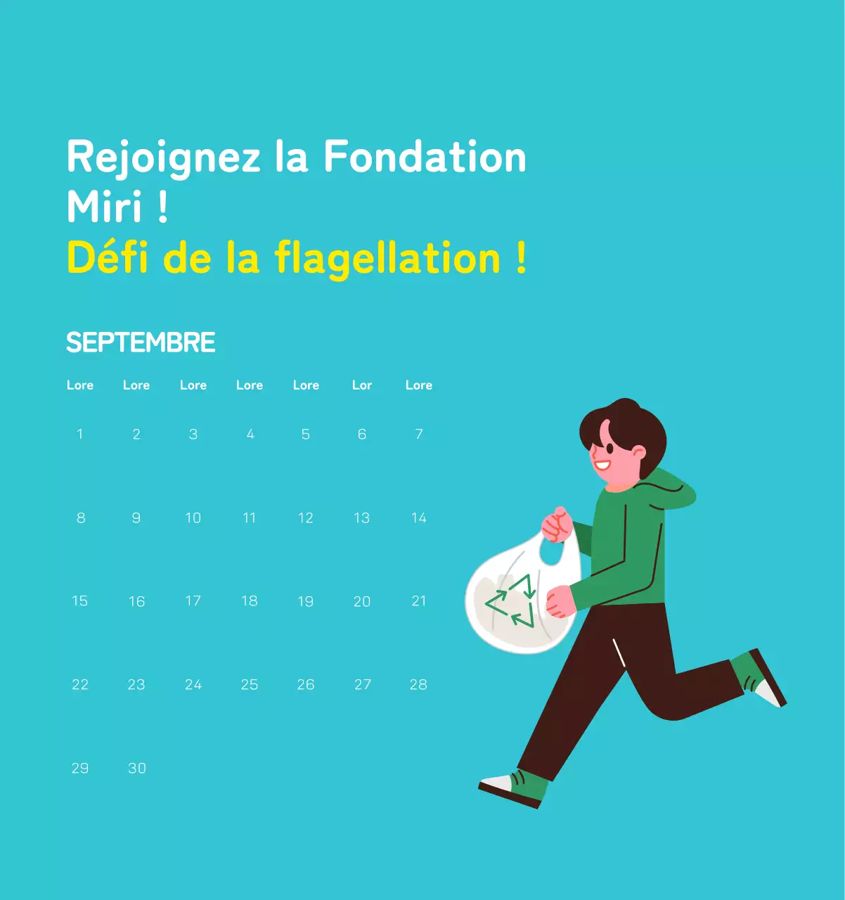 Célébration des fêtes de fin d'année avec des illustrations colorées de l'homme et de la planète.