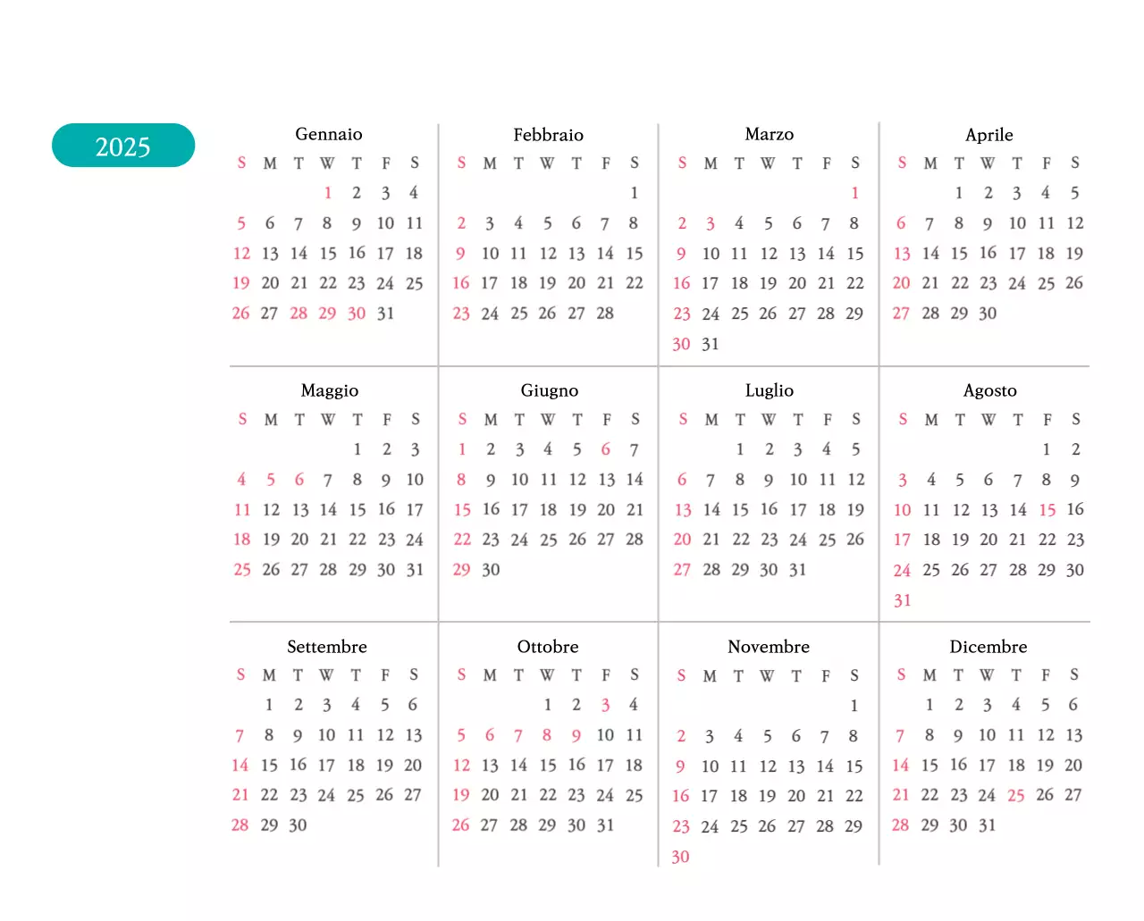 Chiese con simpatiche illustrazioni dai colori caldi