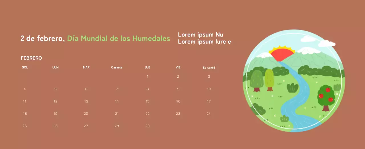 Celebra las fiestas navideñas con coloridas ilustraciones sobre las personas y el planeta.