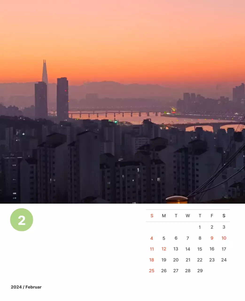 Warme Landschaftsfotografie in Pastellfarben