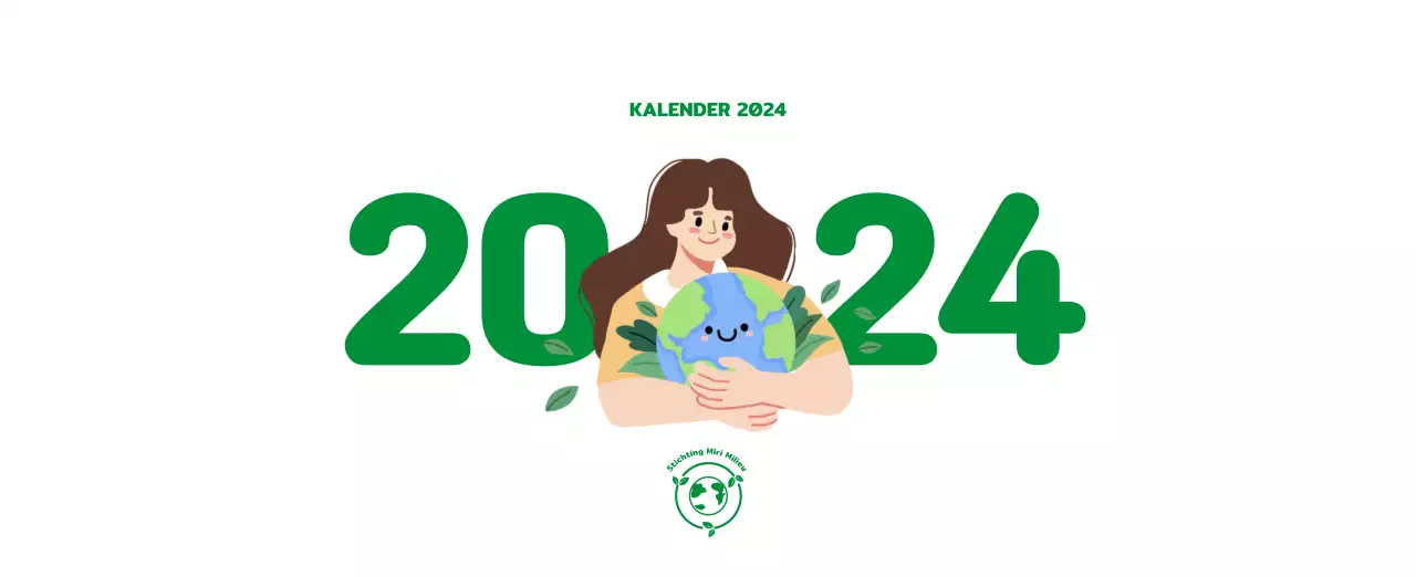 Vier de feestdagen met kleurrijke illustraties van mensen en de planeet.