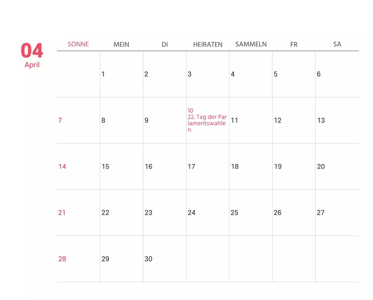 Saubere Linie Illustration auf einem lila Hintergrund