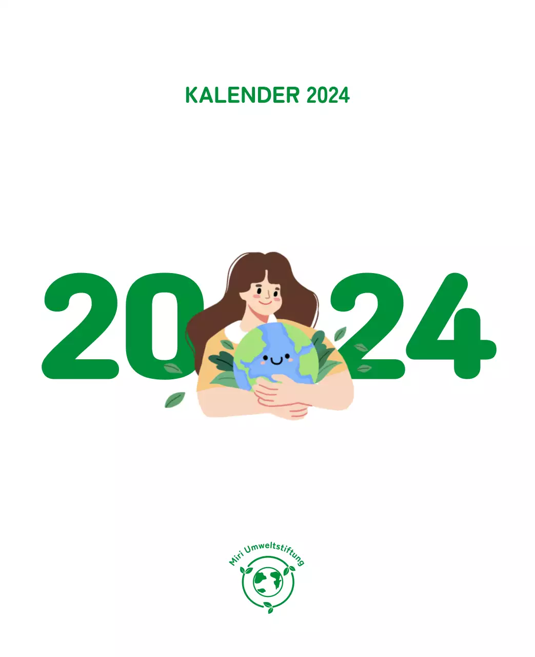 Eine soziale Stiftung, die die Weihnachtszeit mit farbenfrohen Illustrationen von Menschen und dem Planeten feiert.