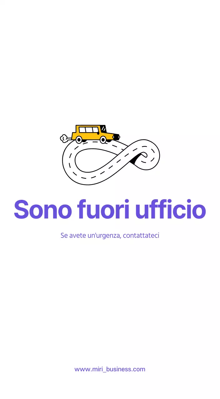 Illustrazione di linee pulite su sfondo viola